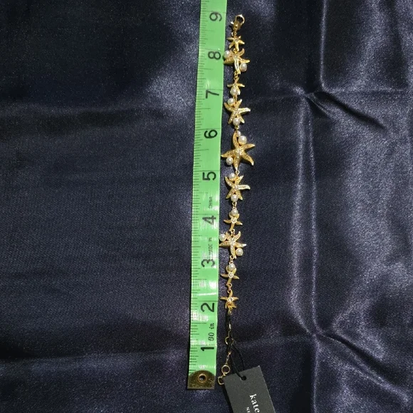 Kate Spade‎ Gold Starfish and Pearl Bracelet - Picture 7 of 7